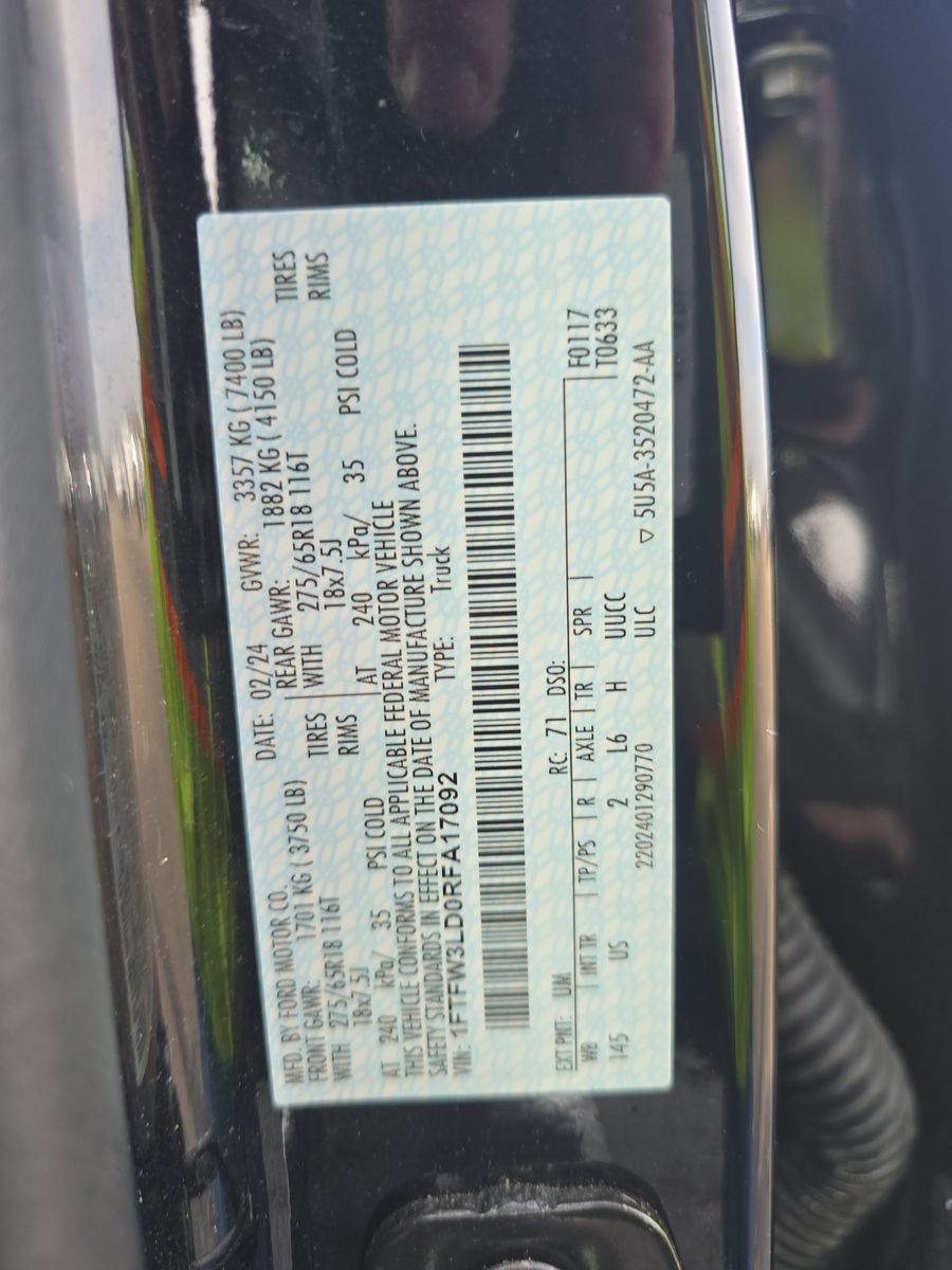 2024 Ford F-150 Hybrid XLT AWD