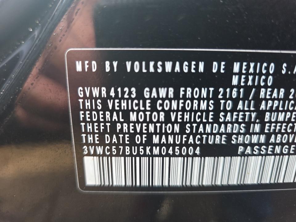 2019 Volkswagen Jetta 1.4T SE FWD