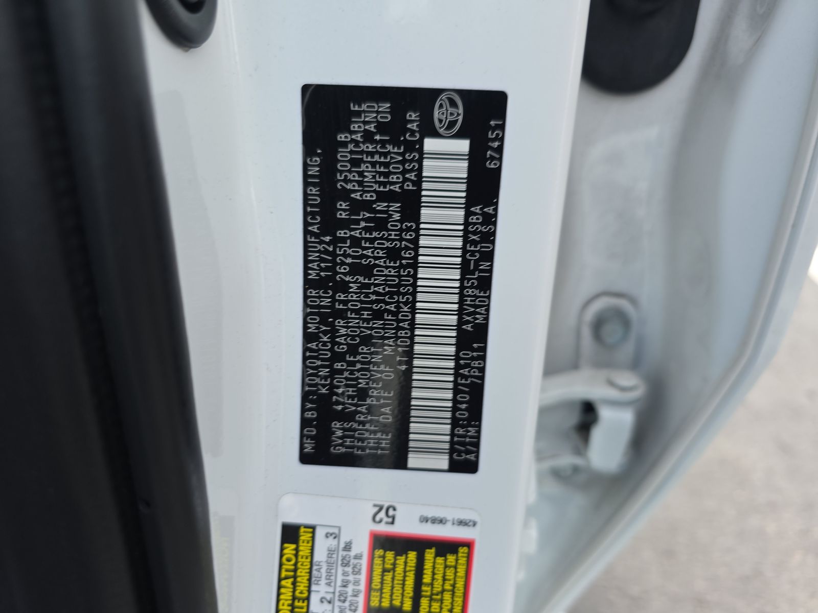 2025 Toyota Camry SE AWD