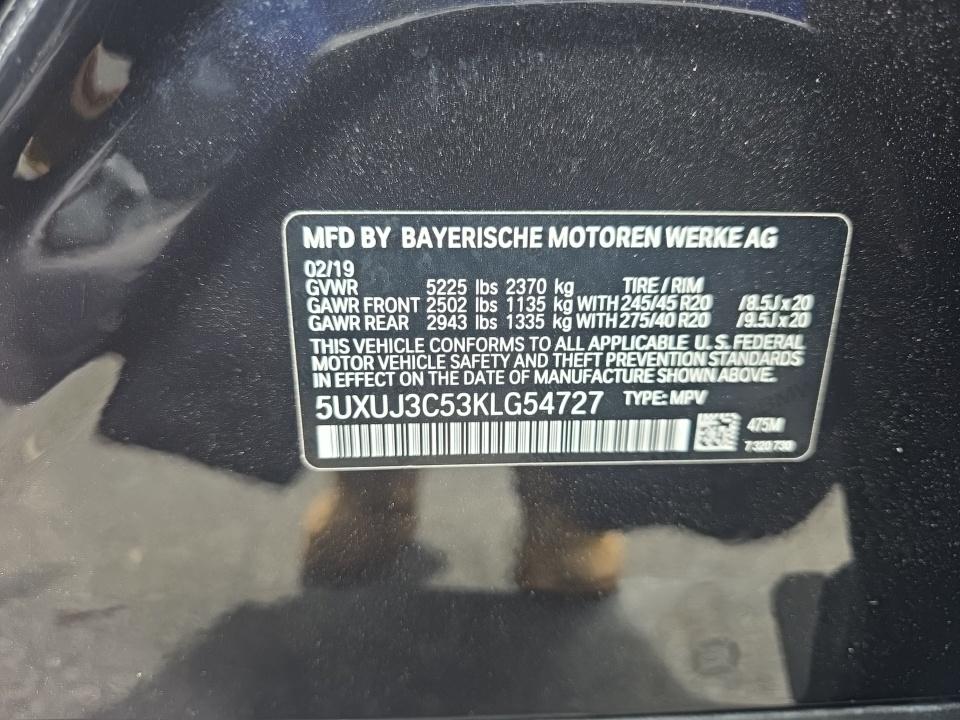 2019 BMW X4 xDrive30i AWD