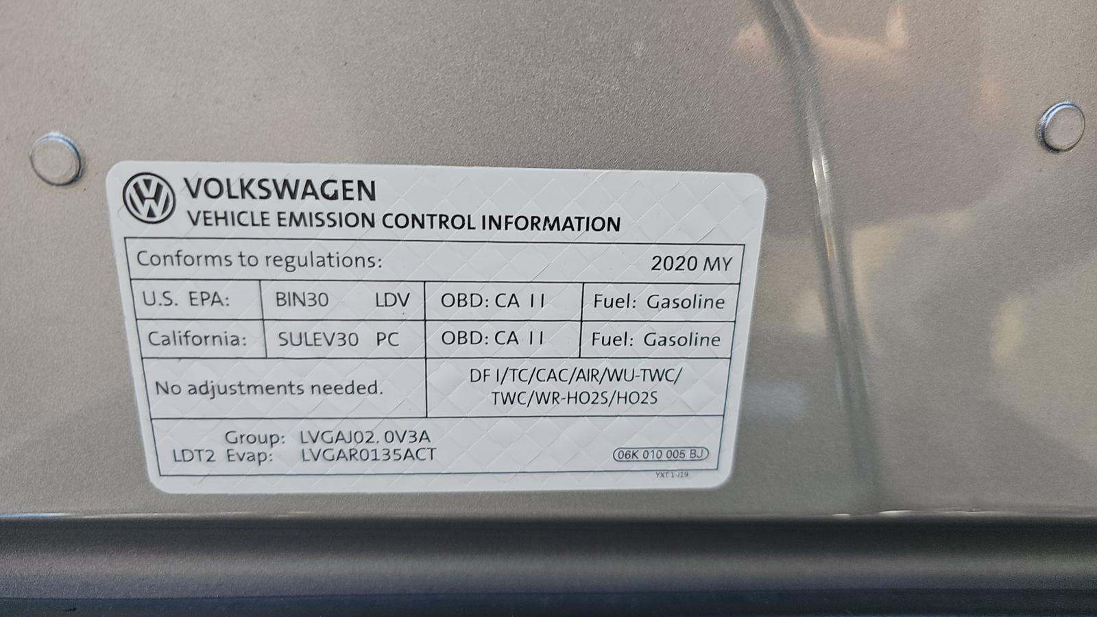 2020 Volkswagen Tiguan 2.0T SE FWD