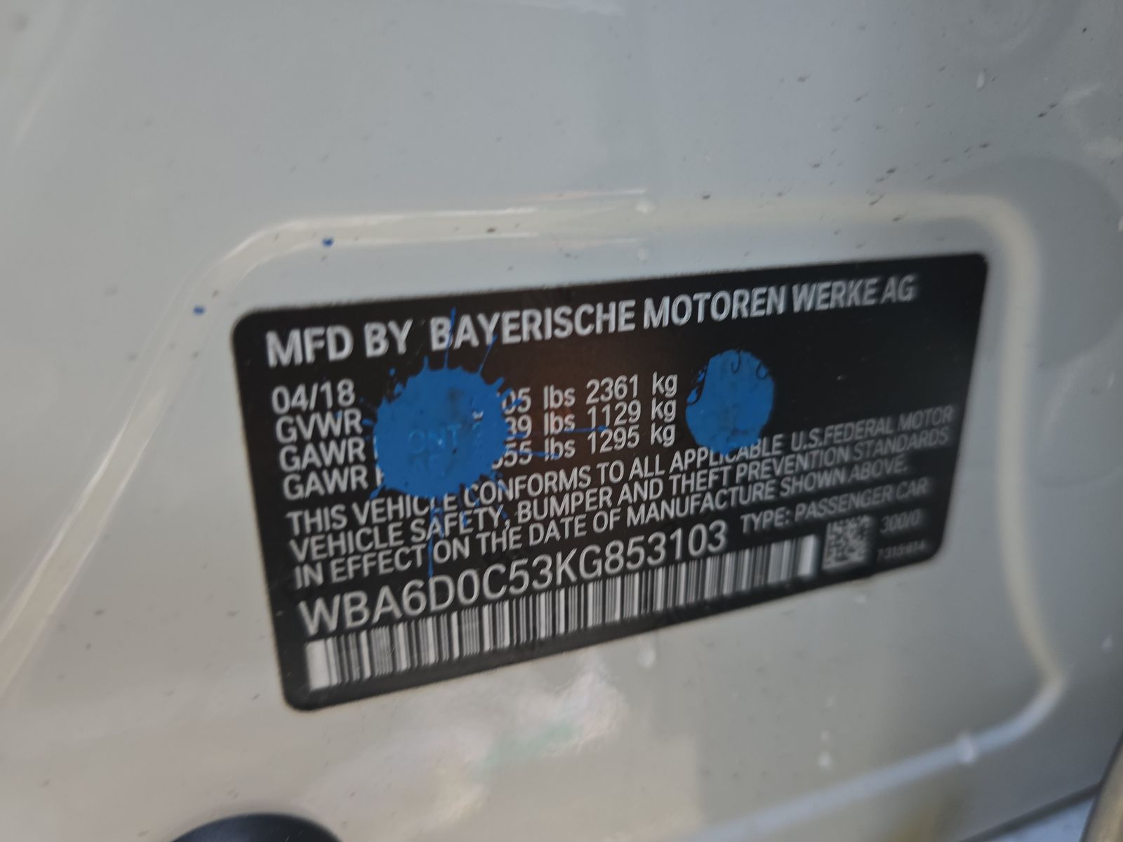 2019 BMW 6 Series 640i RWD