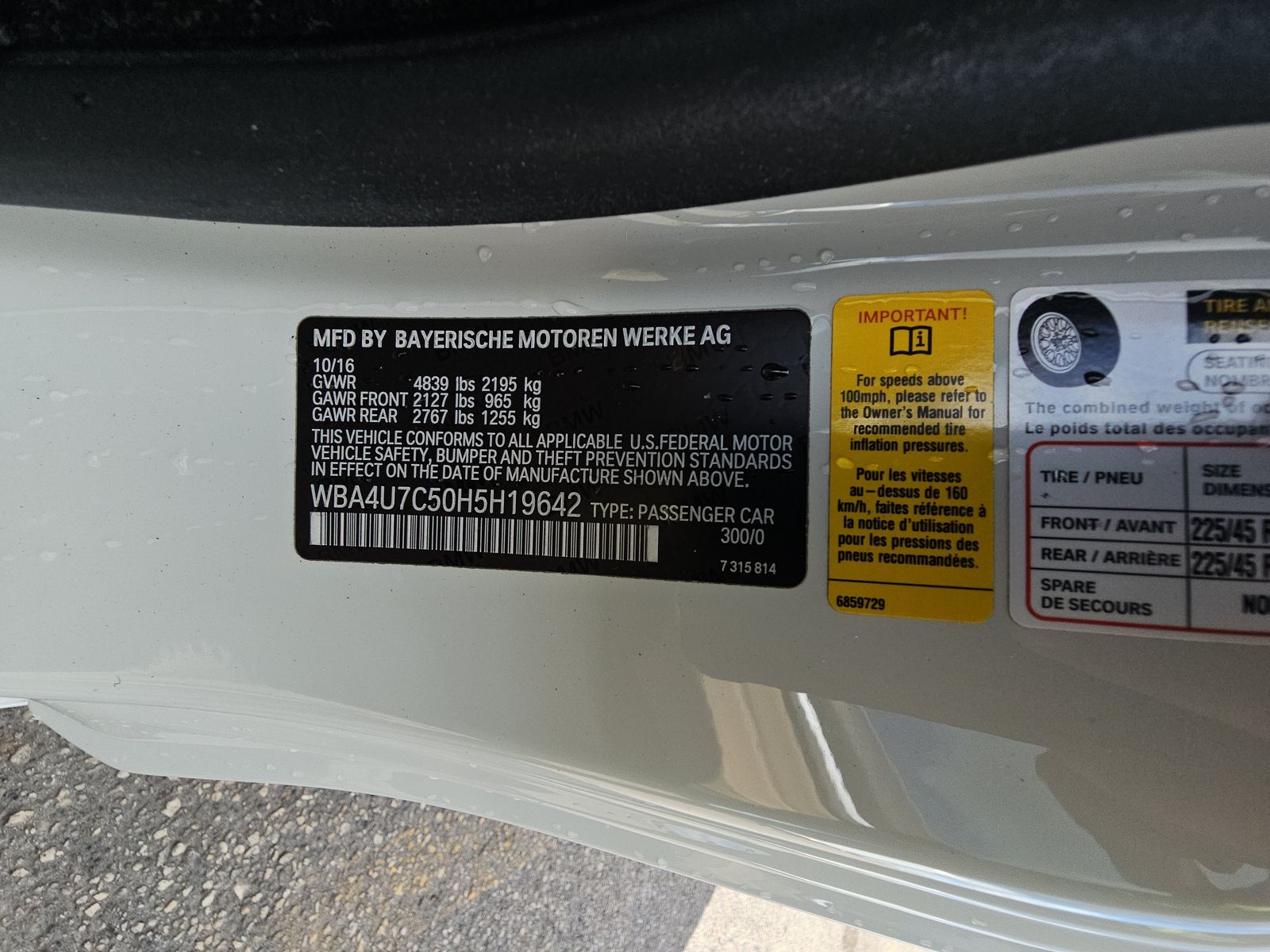 2017 BMW 4 Series 430i RWD