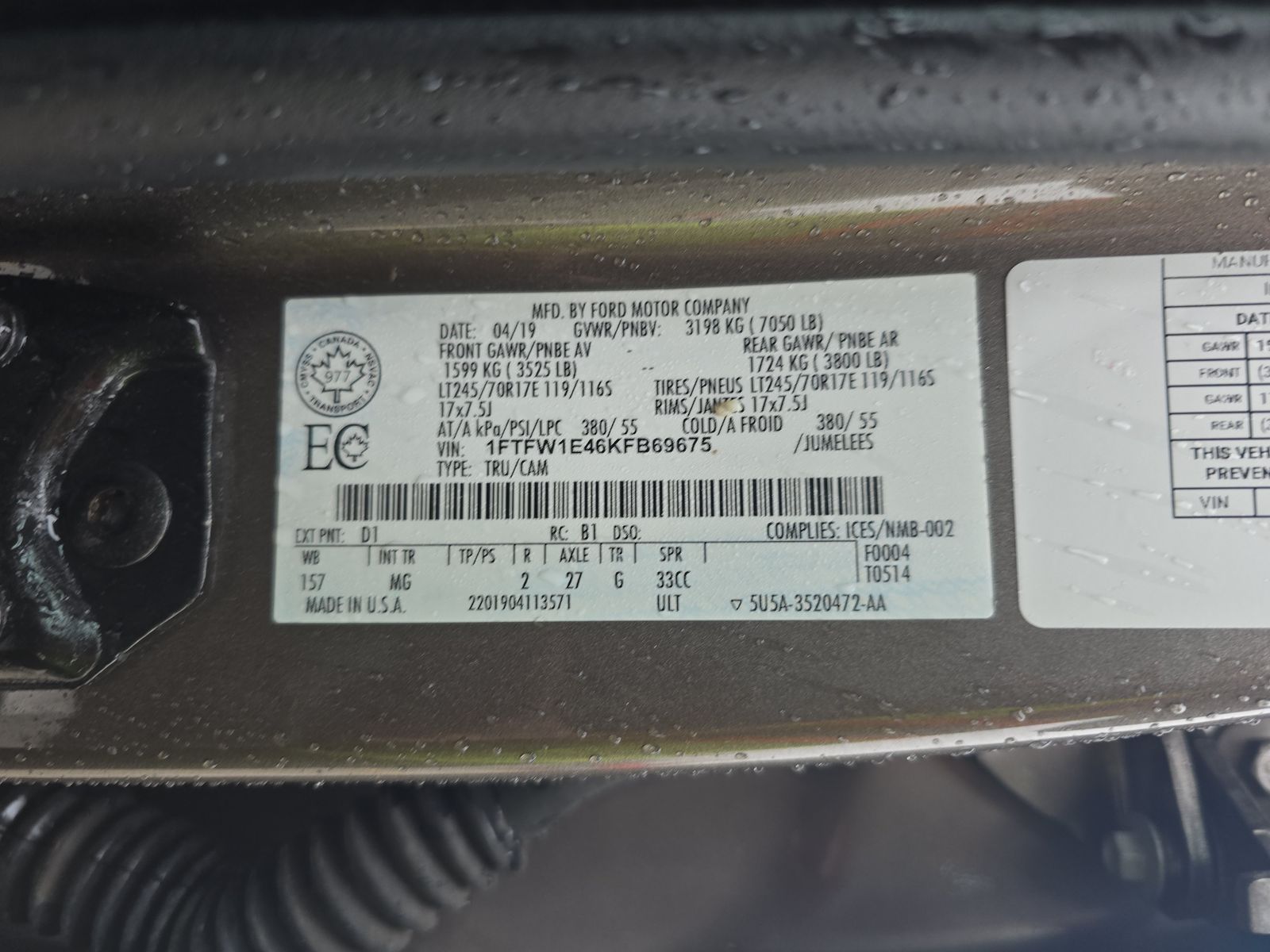 2019 Ford F-150 XLT AWD