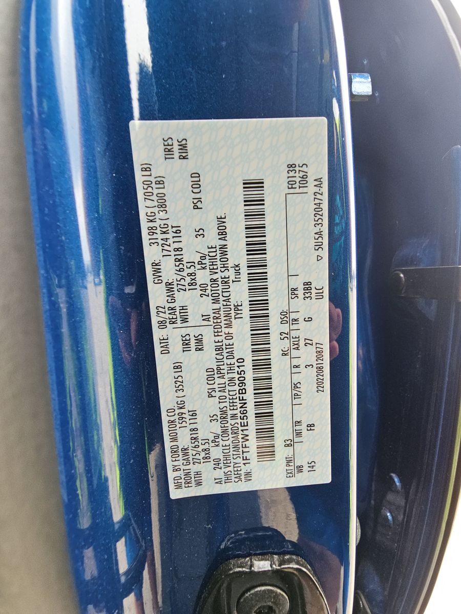 2022 Ford F-150 XLT AWD