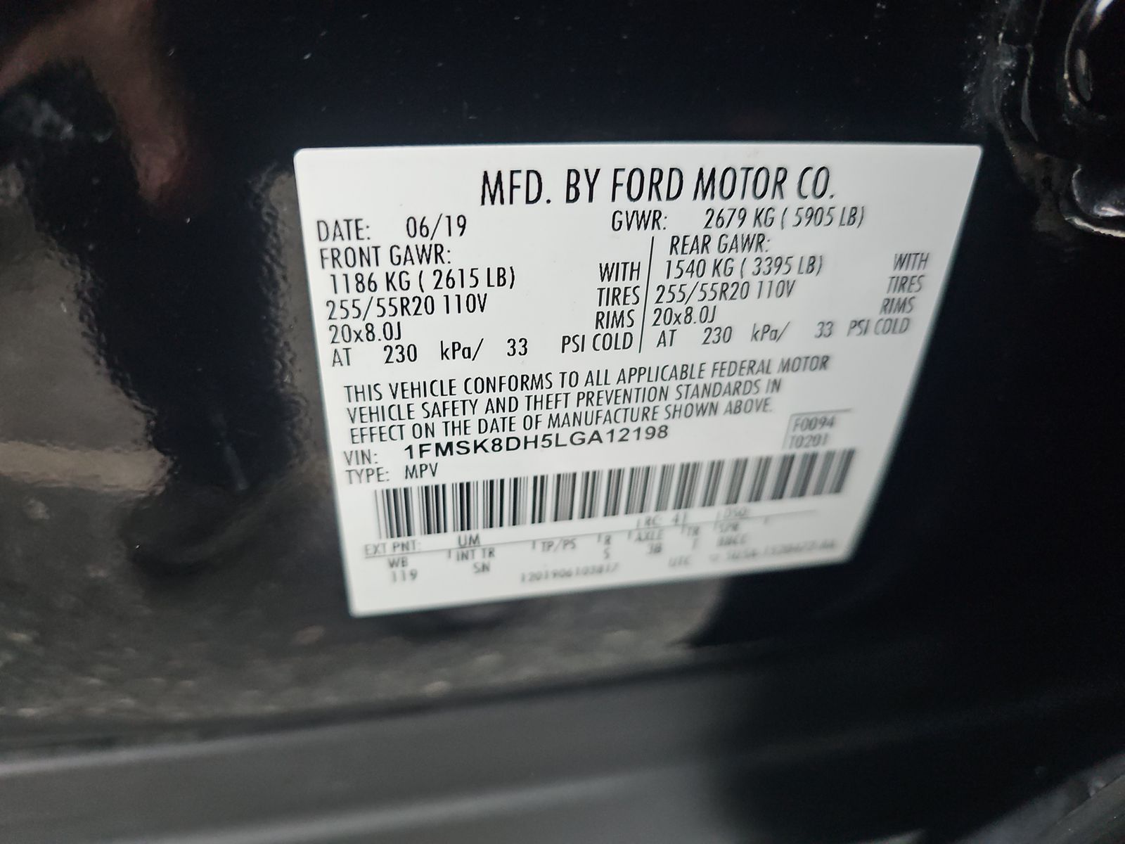 2020 Ford Explorer XLT AWD