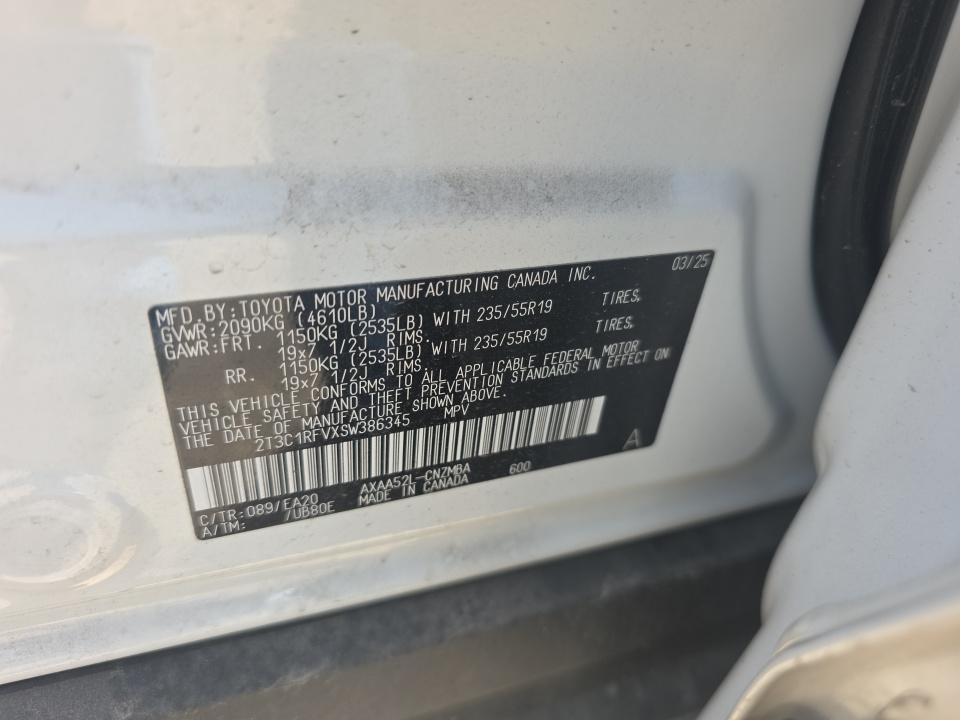 2025 Toyota RAV4 XLE Premium FWD