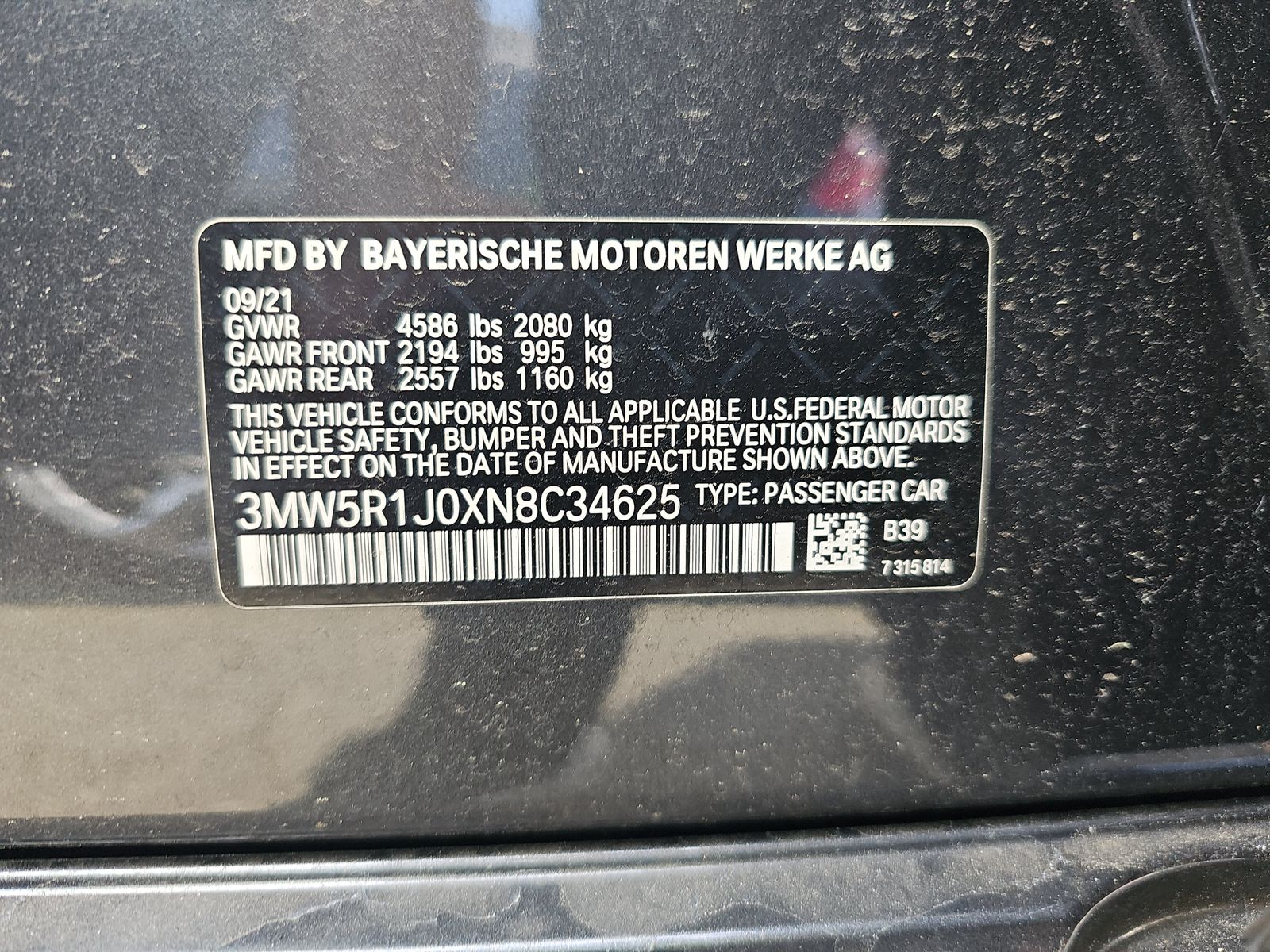 2022 BMW 3 Series 330i RWD