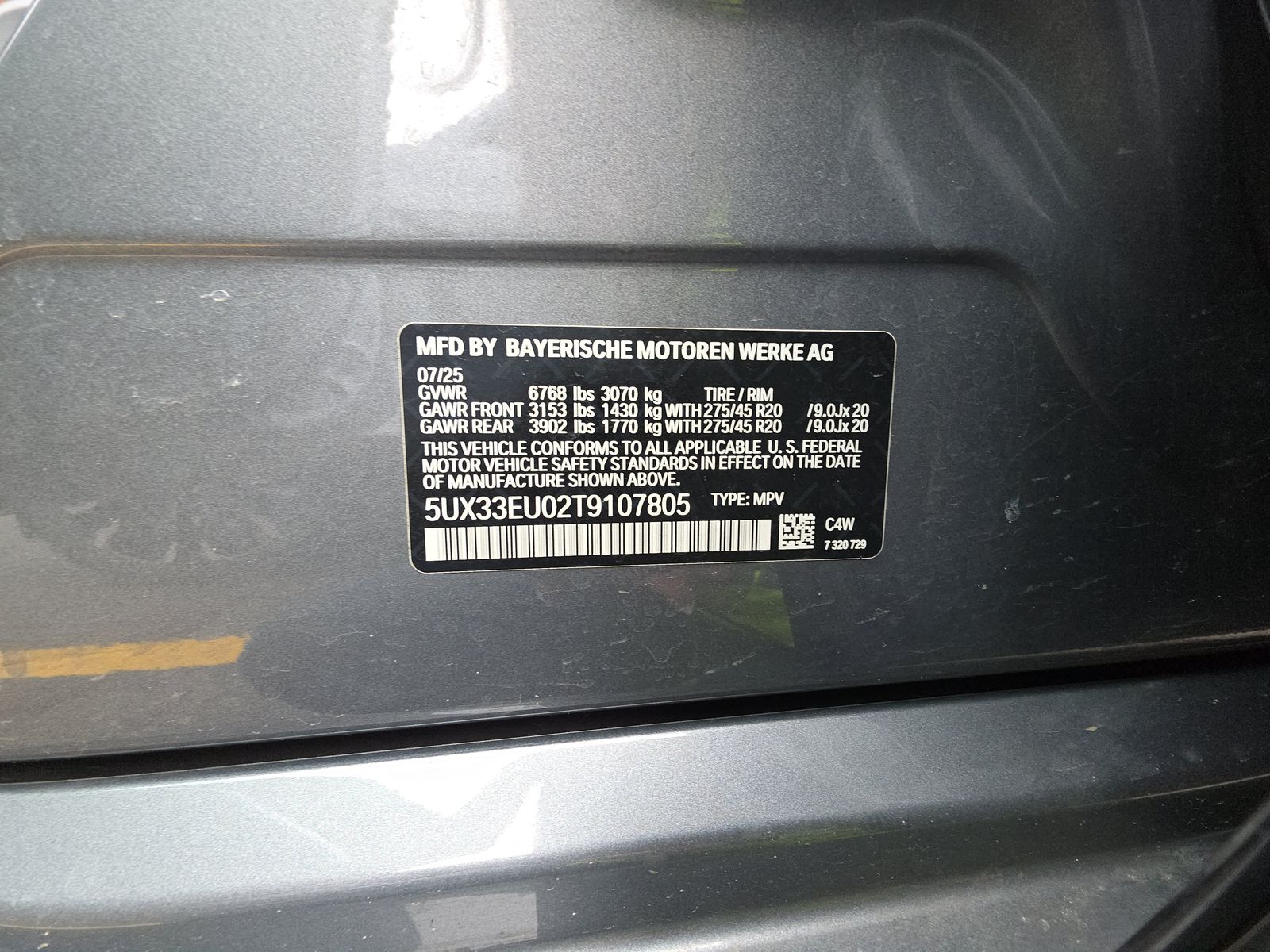 2026 BMW X5 M60i xDrive AWD