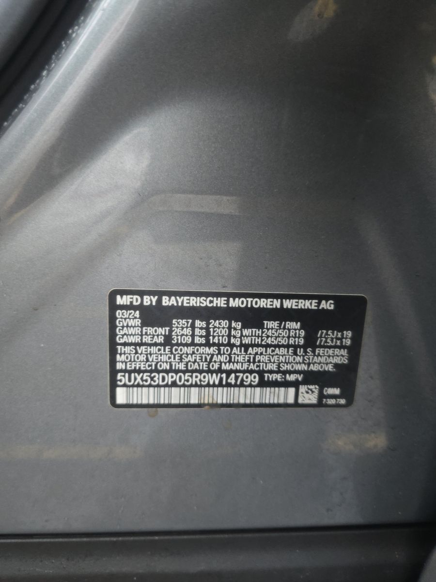 2024 BMW X3 xDrive30i AWD