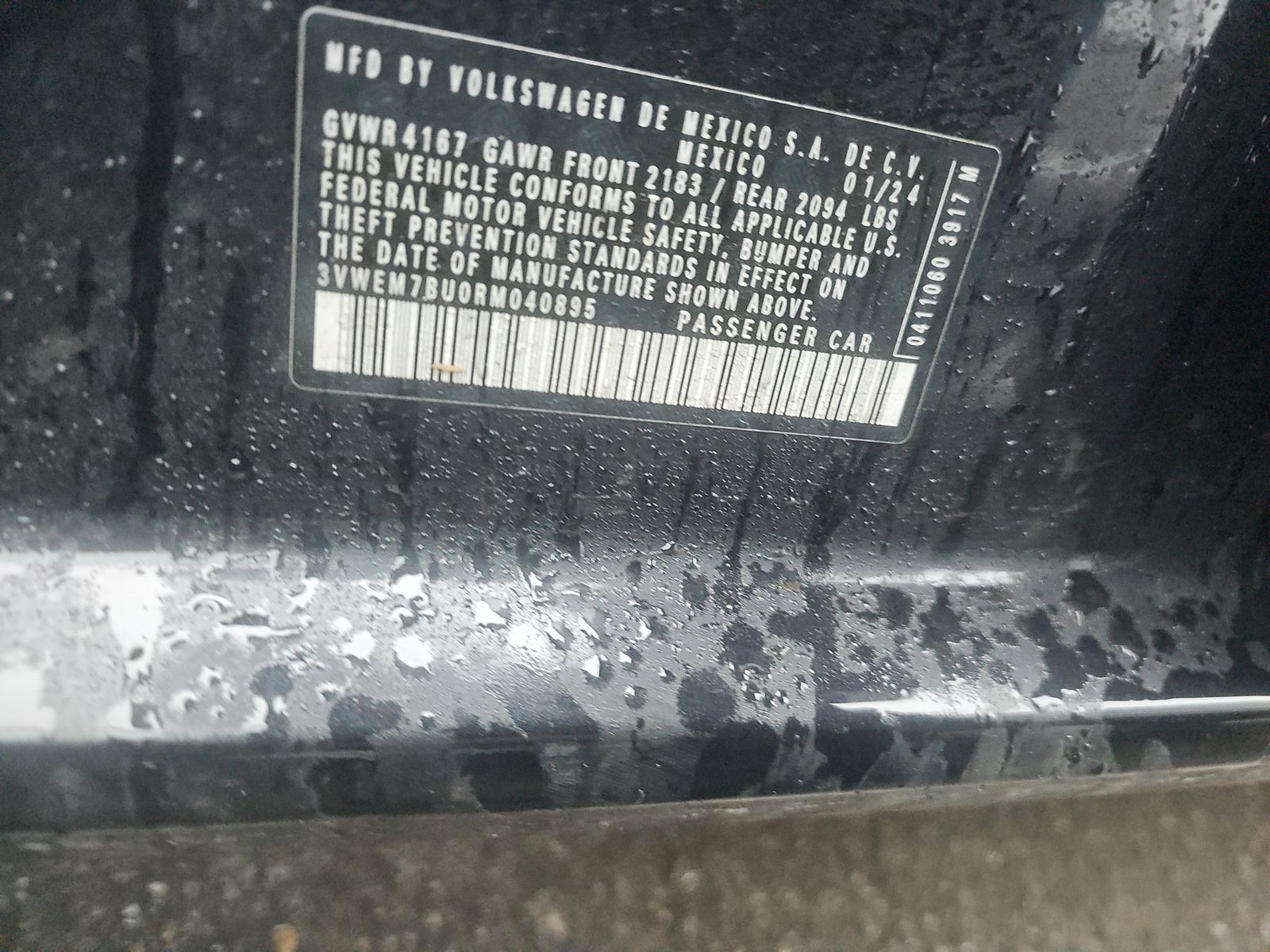 2024 Volkswagen Jetta 1.5T SE FWD