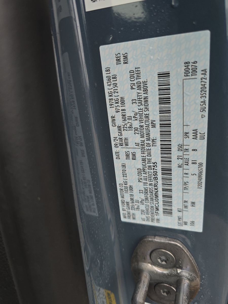 2024 Ford Escape ST-Line FWD