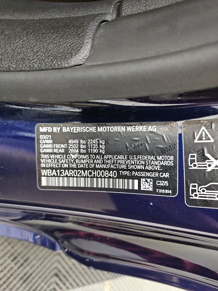 2021 BMW 4 Series M440i xDrive AWD