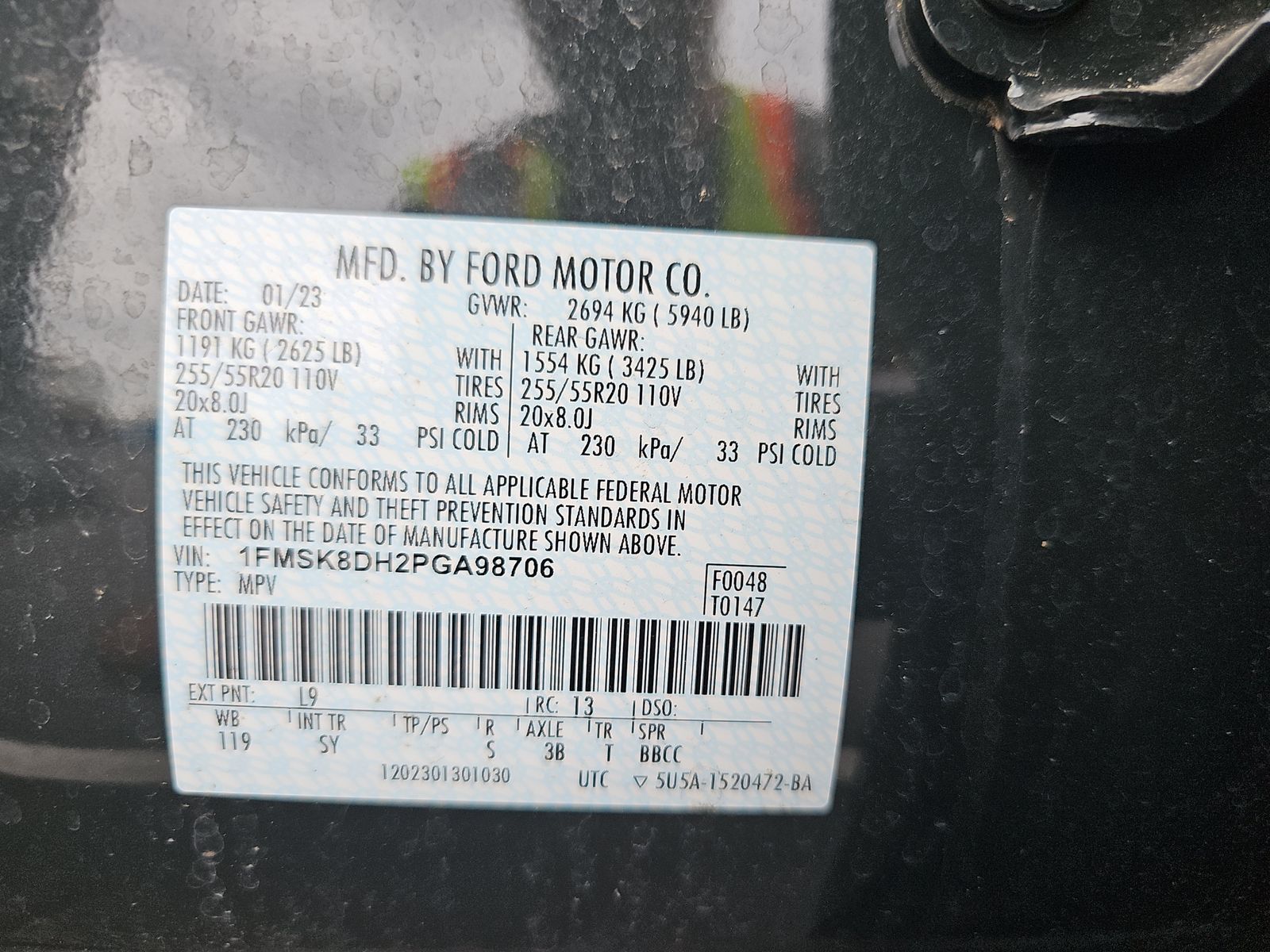 2023 Ford Explorer XLT AWD