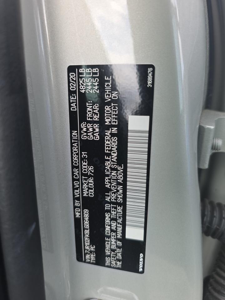 2020 Volvo S60 T5 Momentum FWD