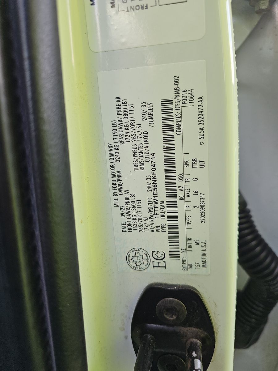 2022 Ford F-150 XLT AWD