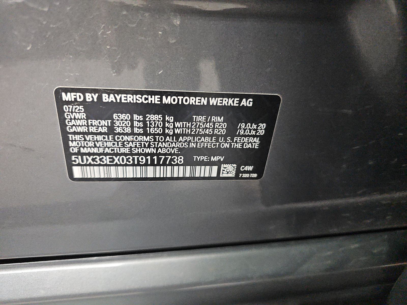 2026 BMW X6 xDrive40i AWD