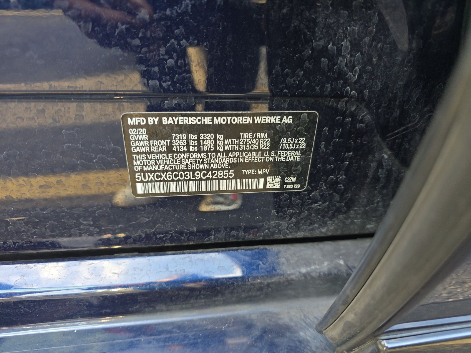 2020 BMW X7 M50i AWD