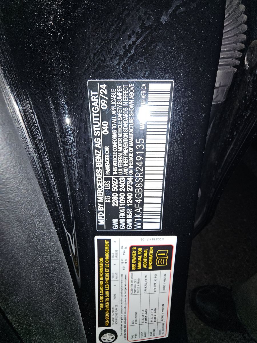 2025 Mercedes-Benz C-Class C 300 FWD