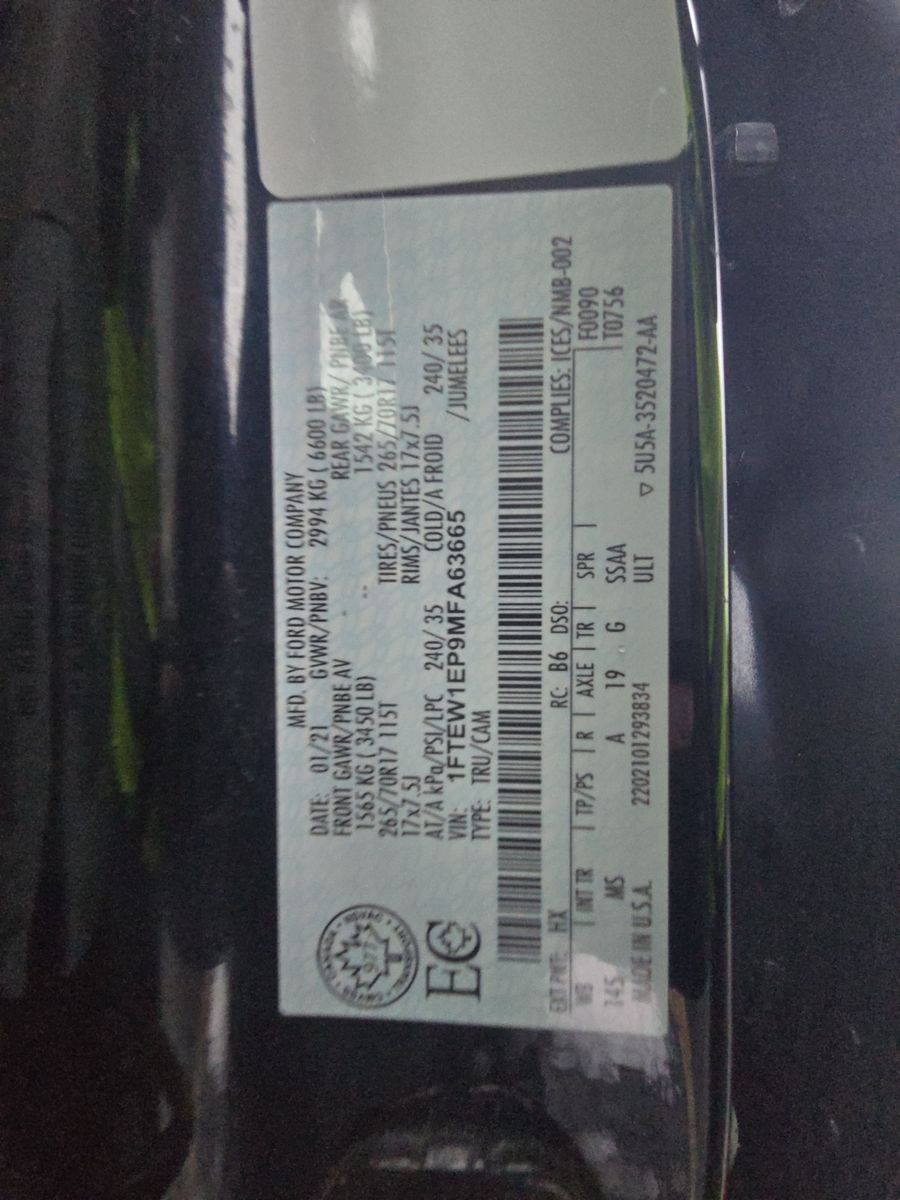 2021 Ford F-150 XLT AWD