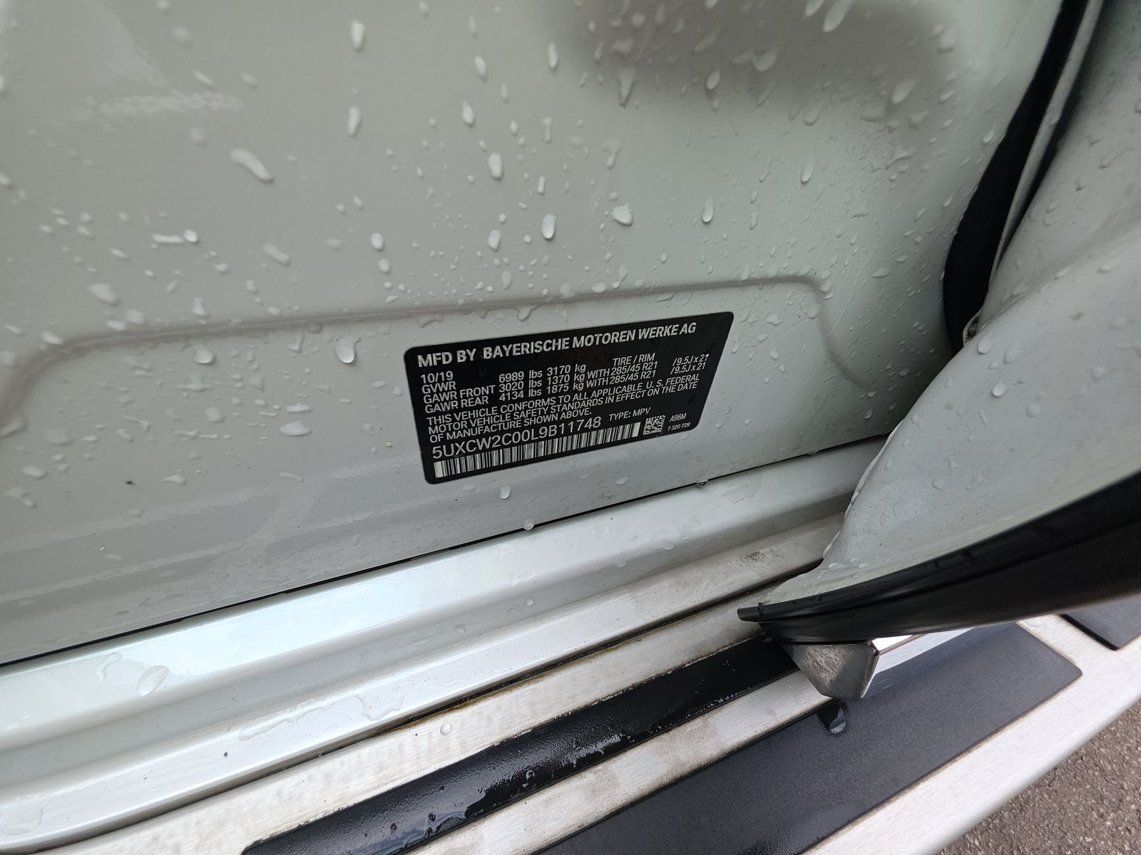 2020 BMW X7 xDrive40i AWD