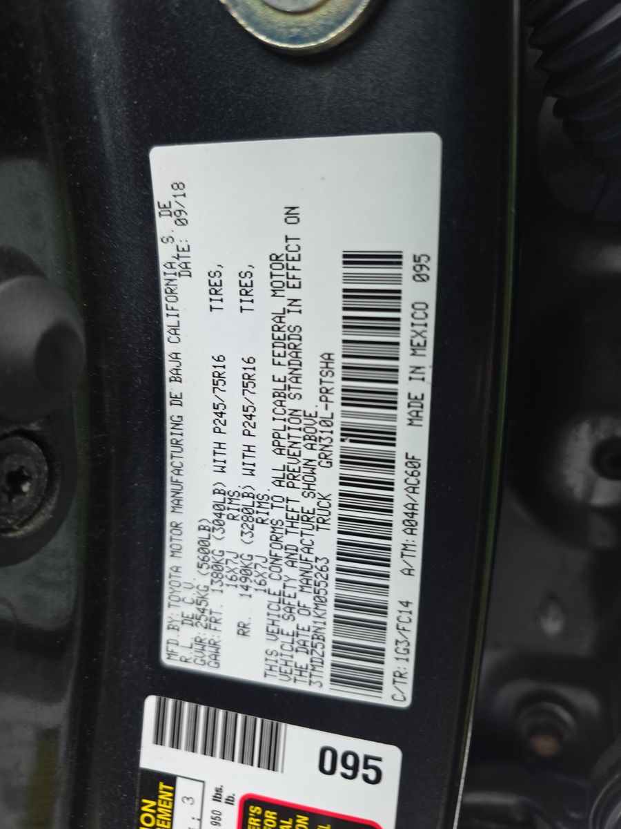 2019 Toyota Tacoma SR5 AWD