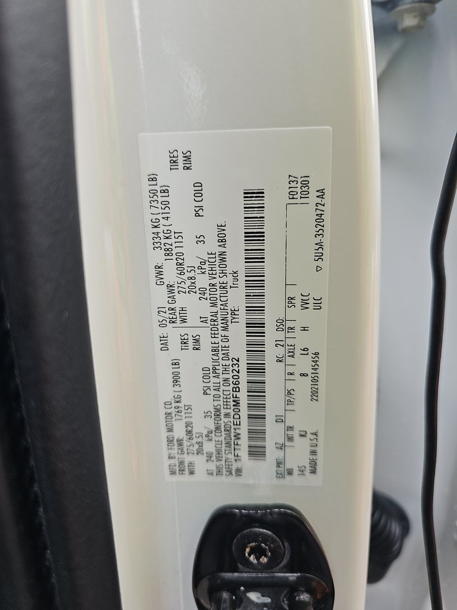 2021 Ford F-150 Hybrid King Ranch AWD