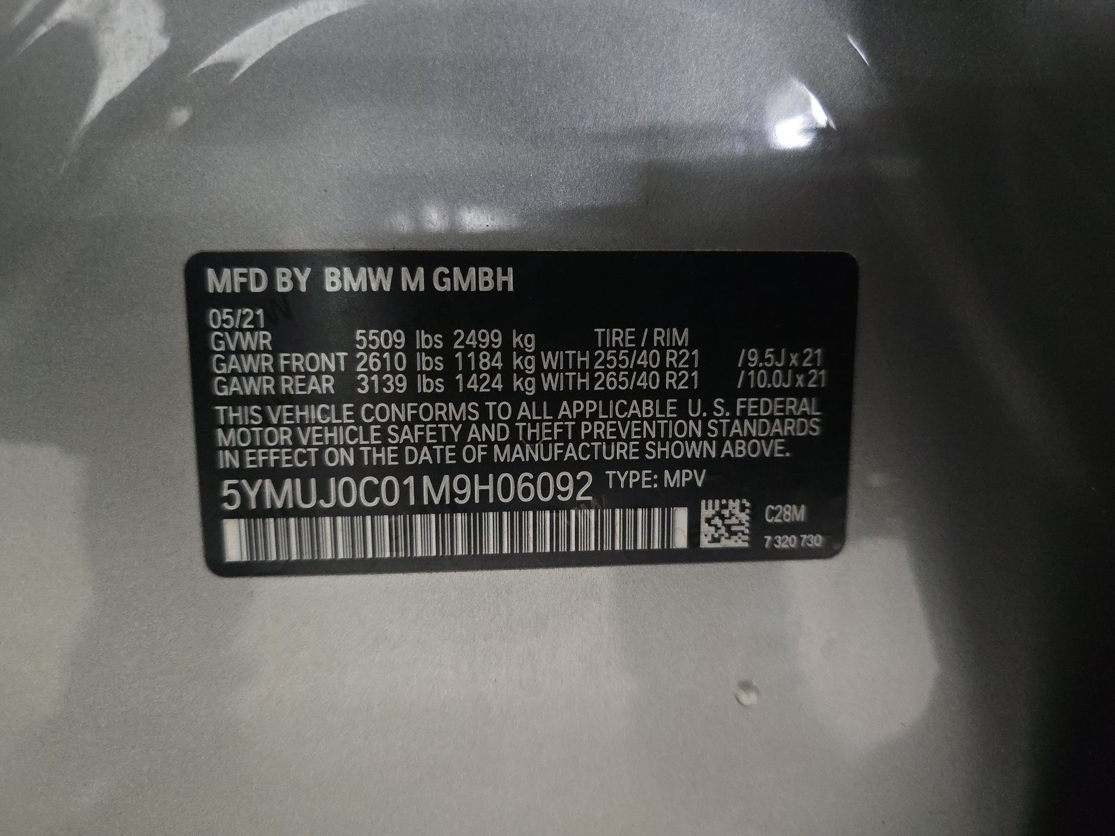 2021 BMW X4 M Base AWD