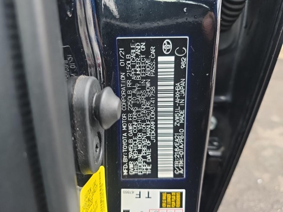 2021 Toyota Prius Limited FWD