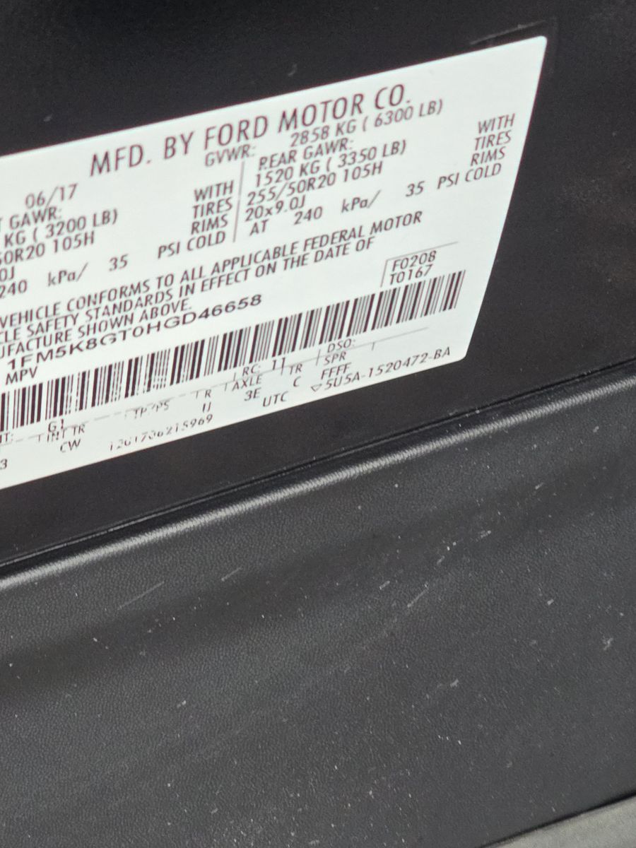 2017 Ford Explorer Sport AWD