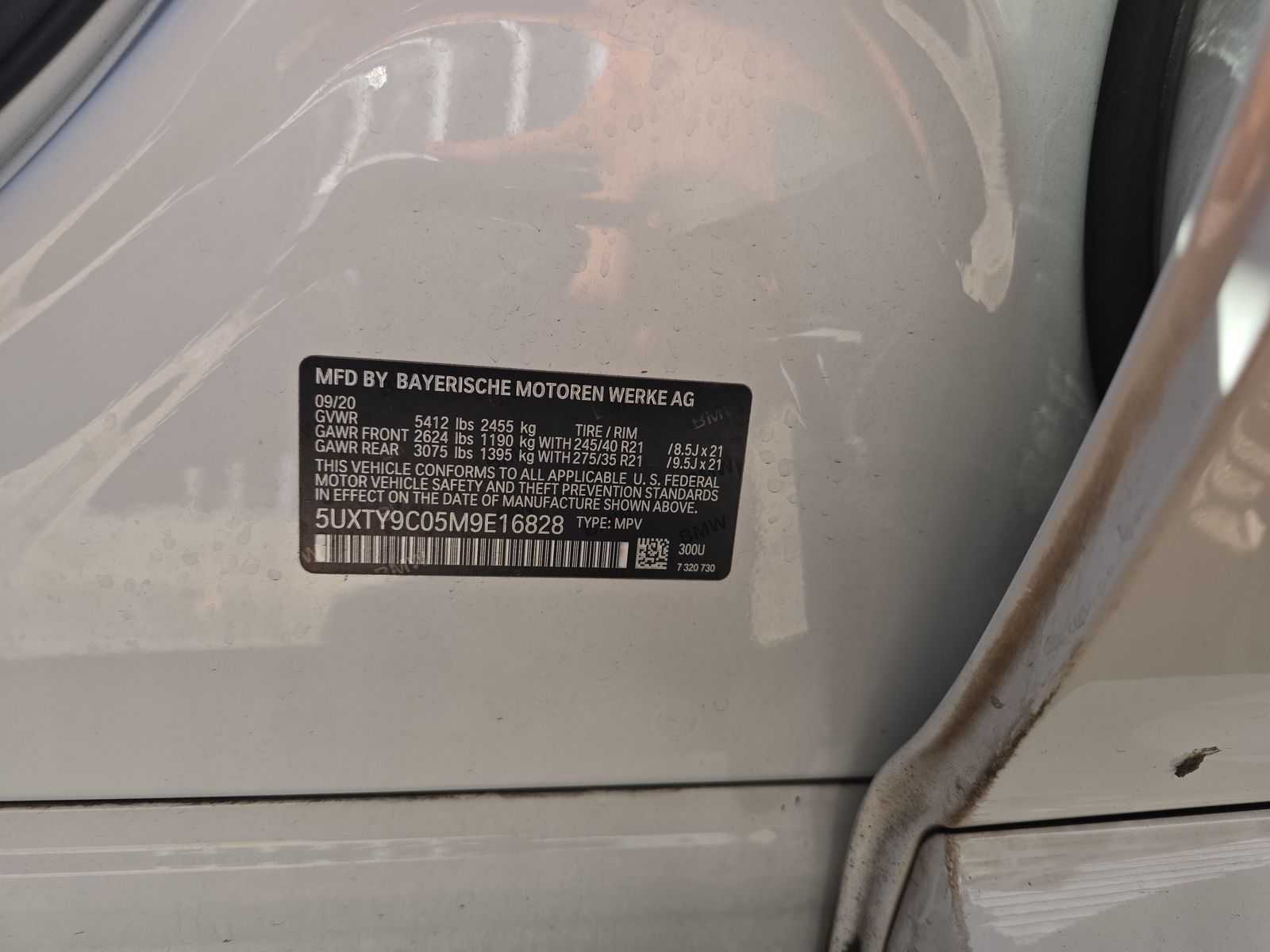 2021 BMW X3 M40i AWD