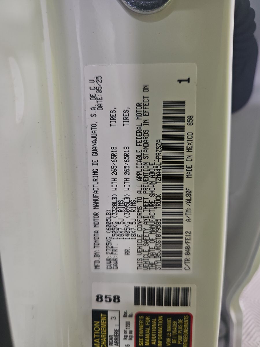 2025 Toyota Tacoma TRD Sport AWD