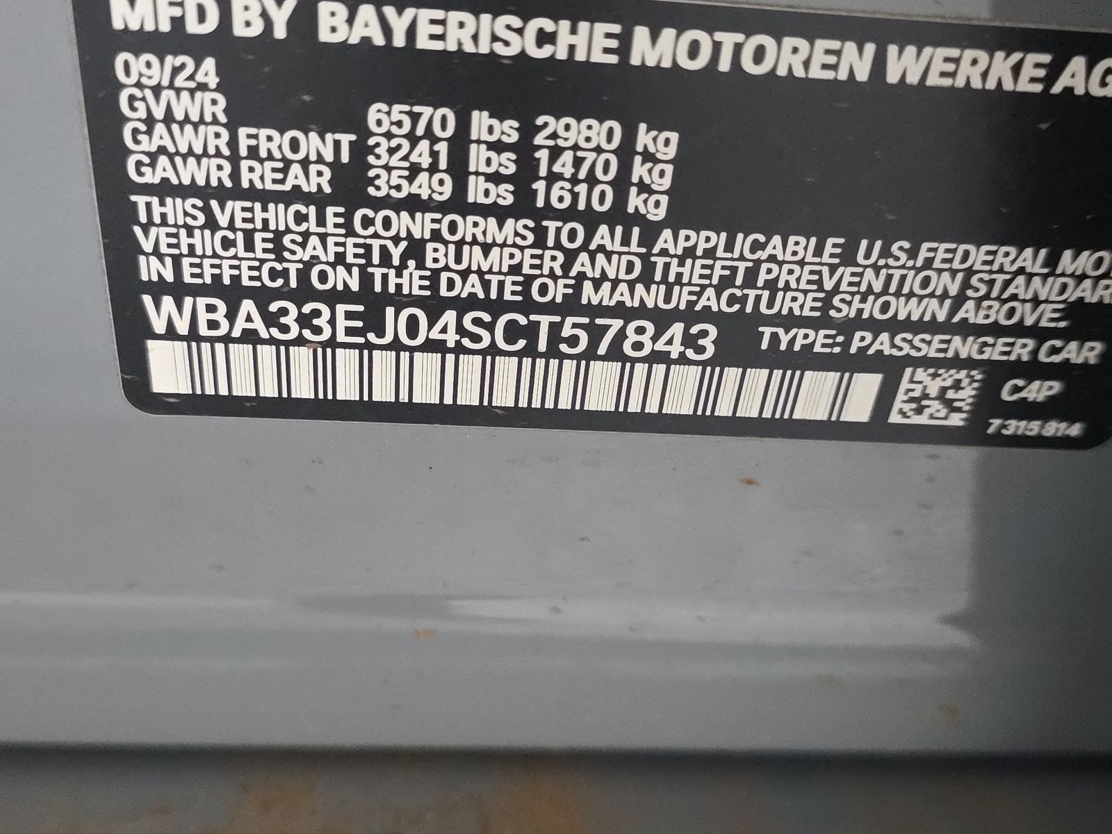 2025 BMW 7 Series 760i xDrive AWD