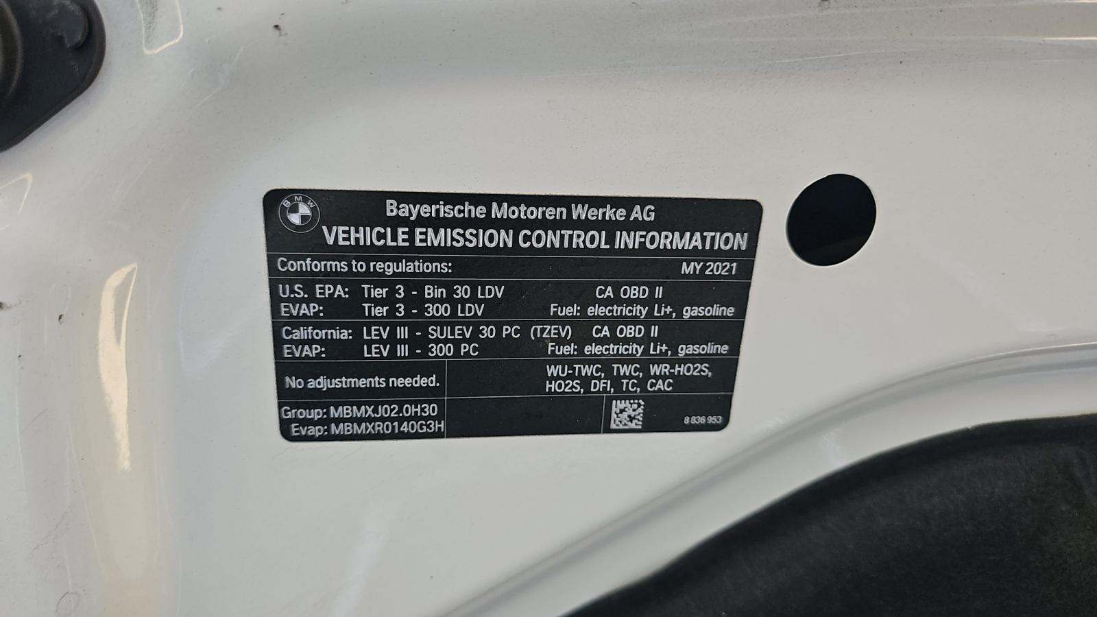 2021 BMW 5 Series 530e RWD