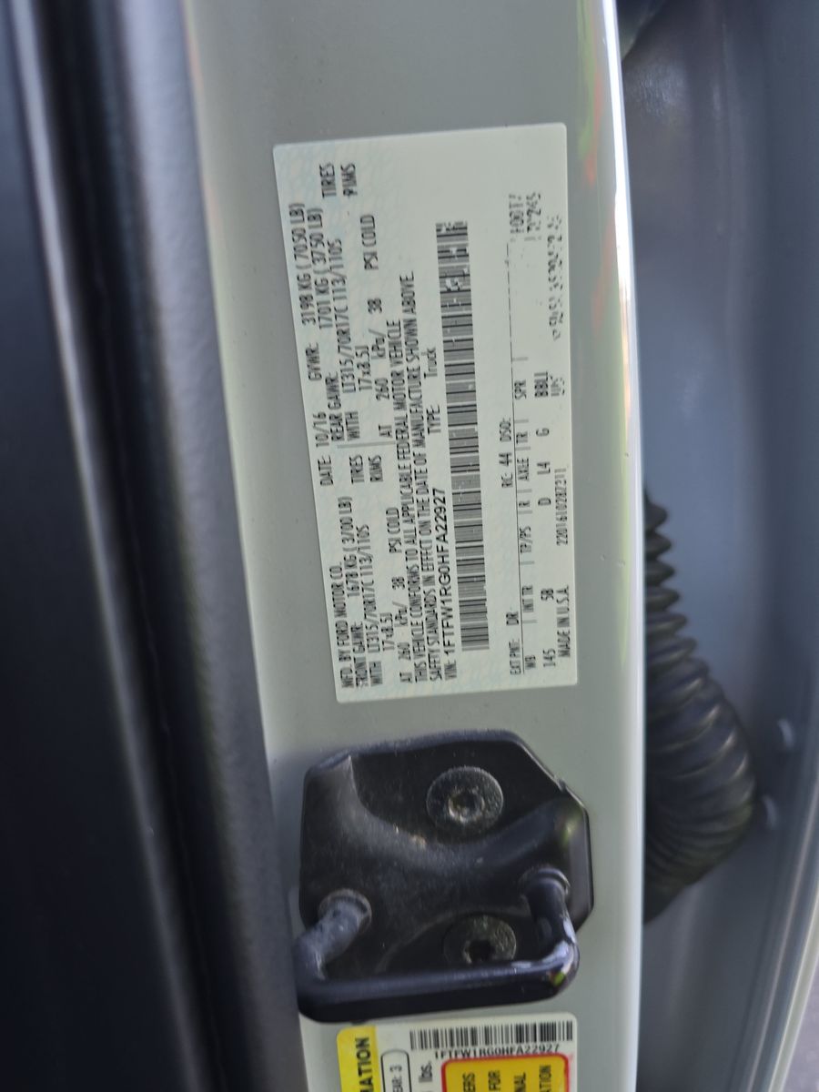 2017 Ford F-150 Raptor AWD