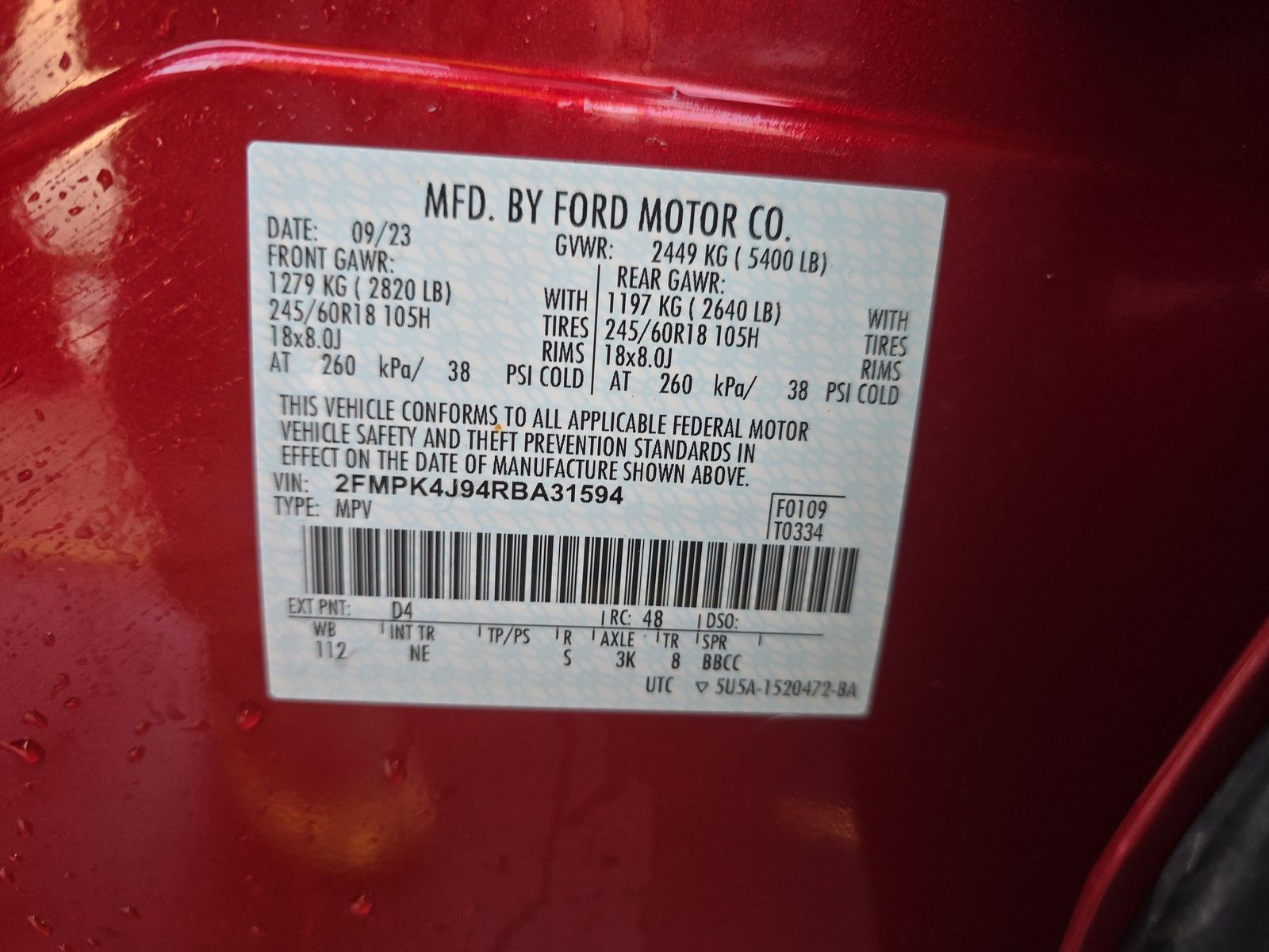 2024 Ford Edge SEL AWD