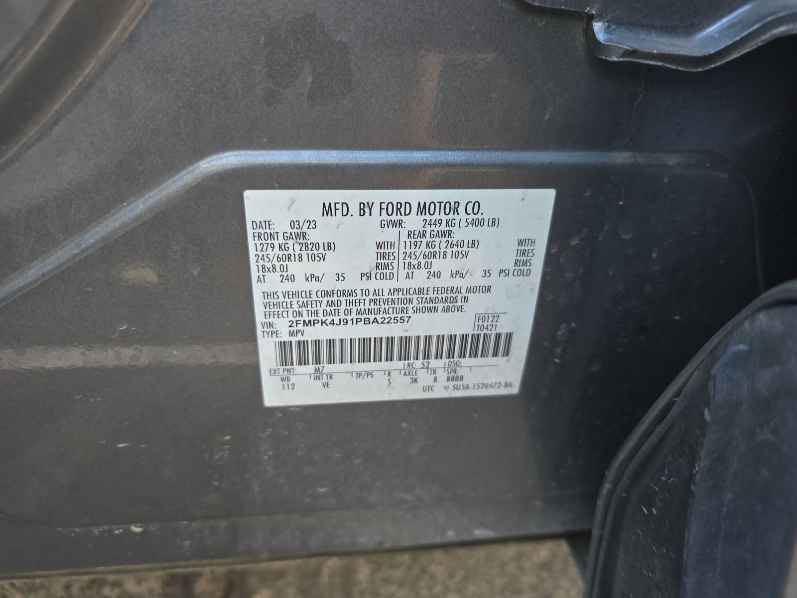 2023 Ford Edge SEL AWD