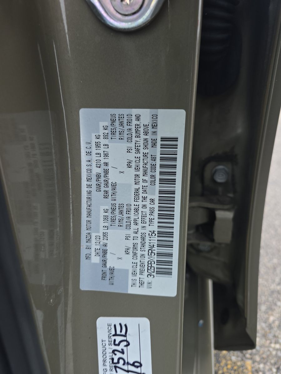 2024 MAZDA MAZDA3 2.5 S AWD