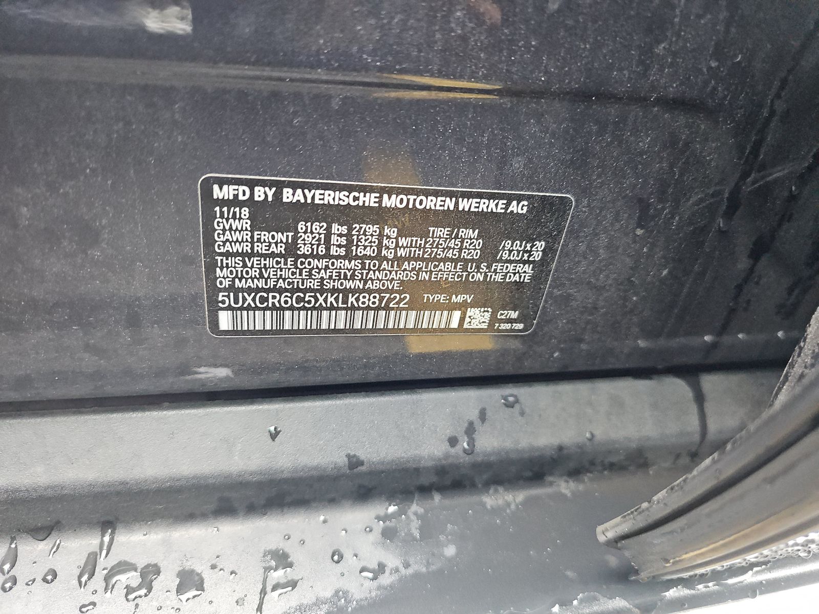 2019 BMW X5 xDrive40i AWD