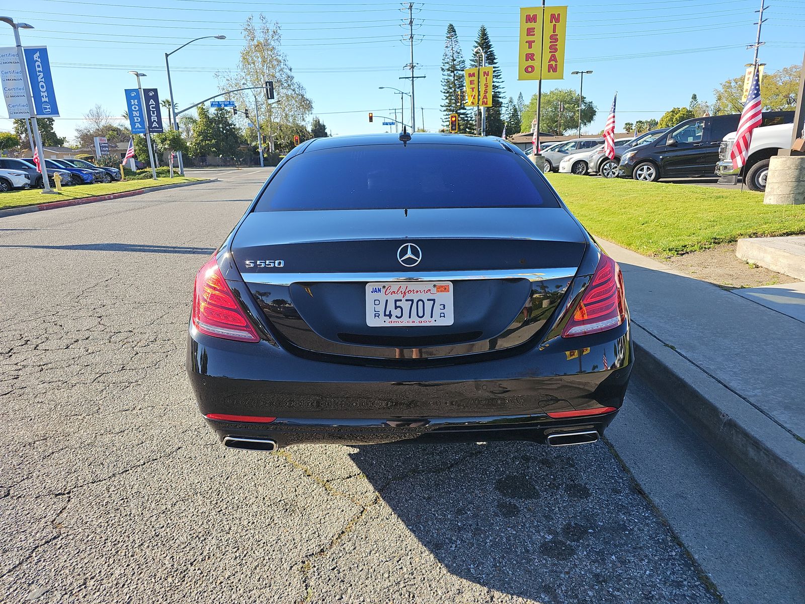 2015 Mercedes-Benz S-Class S 550 RWD