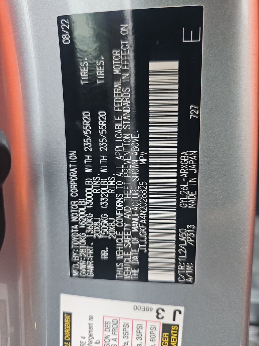 2022 Lexus RX RX 450h L Luxury AWD