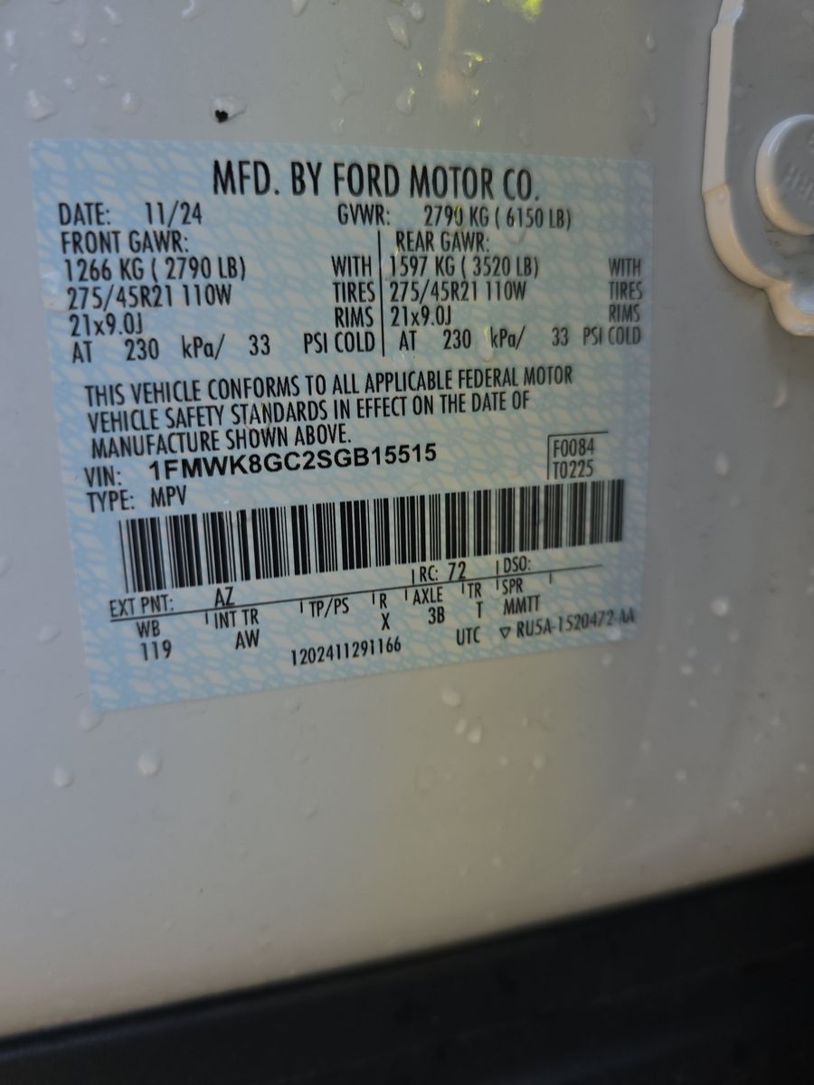 2025 Ford Explorer ST AWD