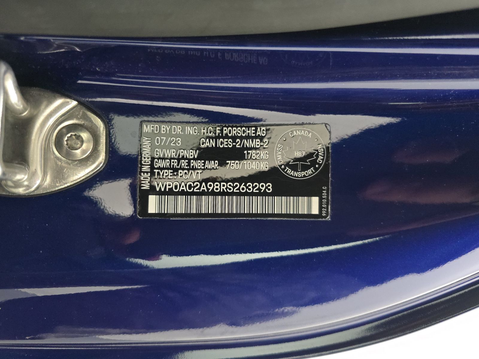 2024 Porsche 911 GT3 RWD