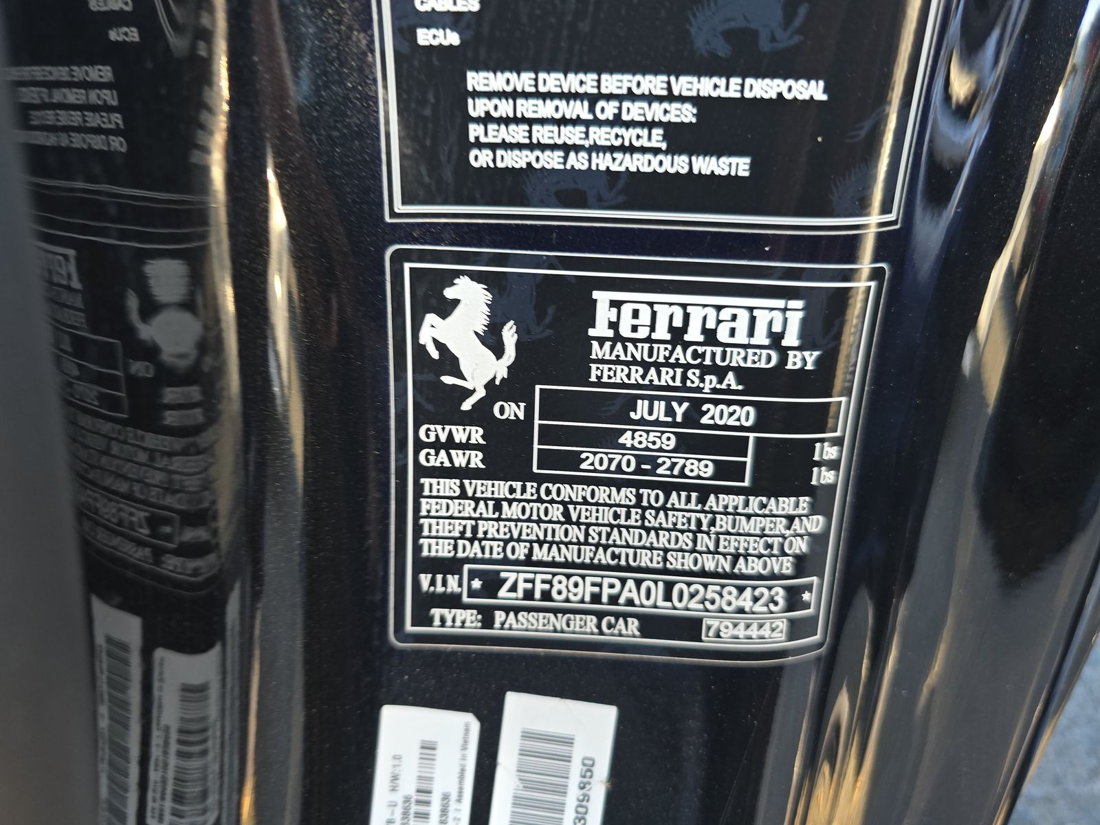 2020 Ferrari Portofino Base FWD