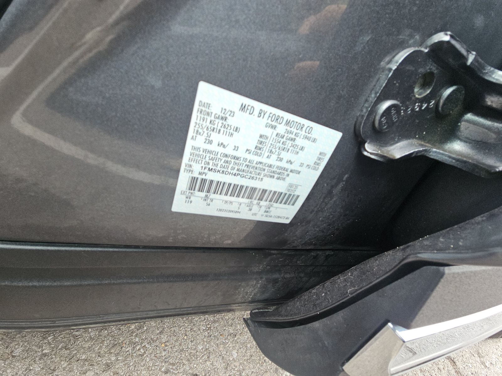 2023 Ford Explorer XLT AWD