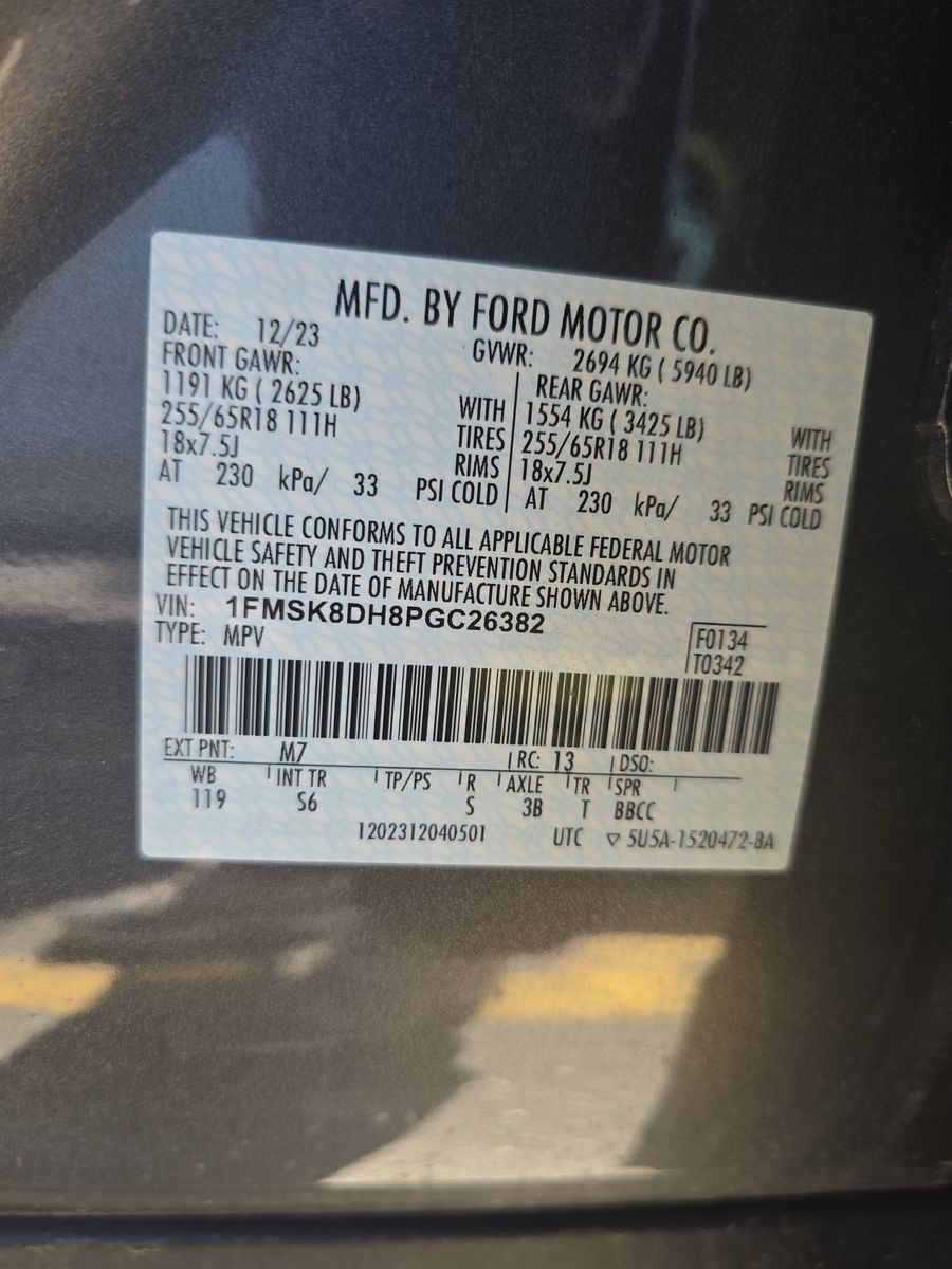 2023 Ford Explorer XLT AWD