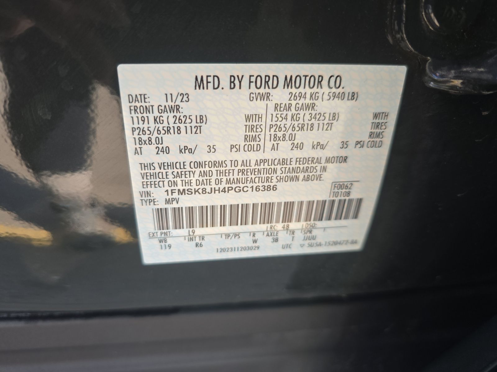 2023 Ford Explorer Timberline AWD