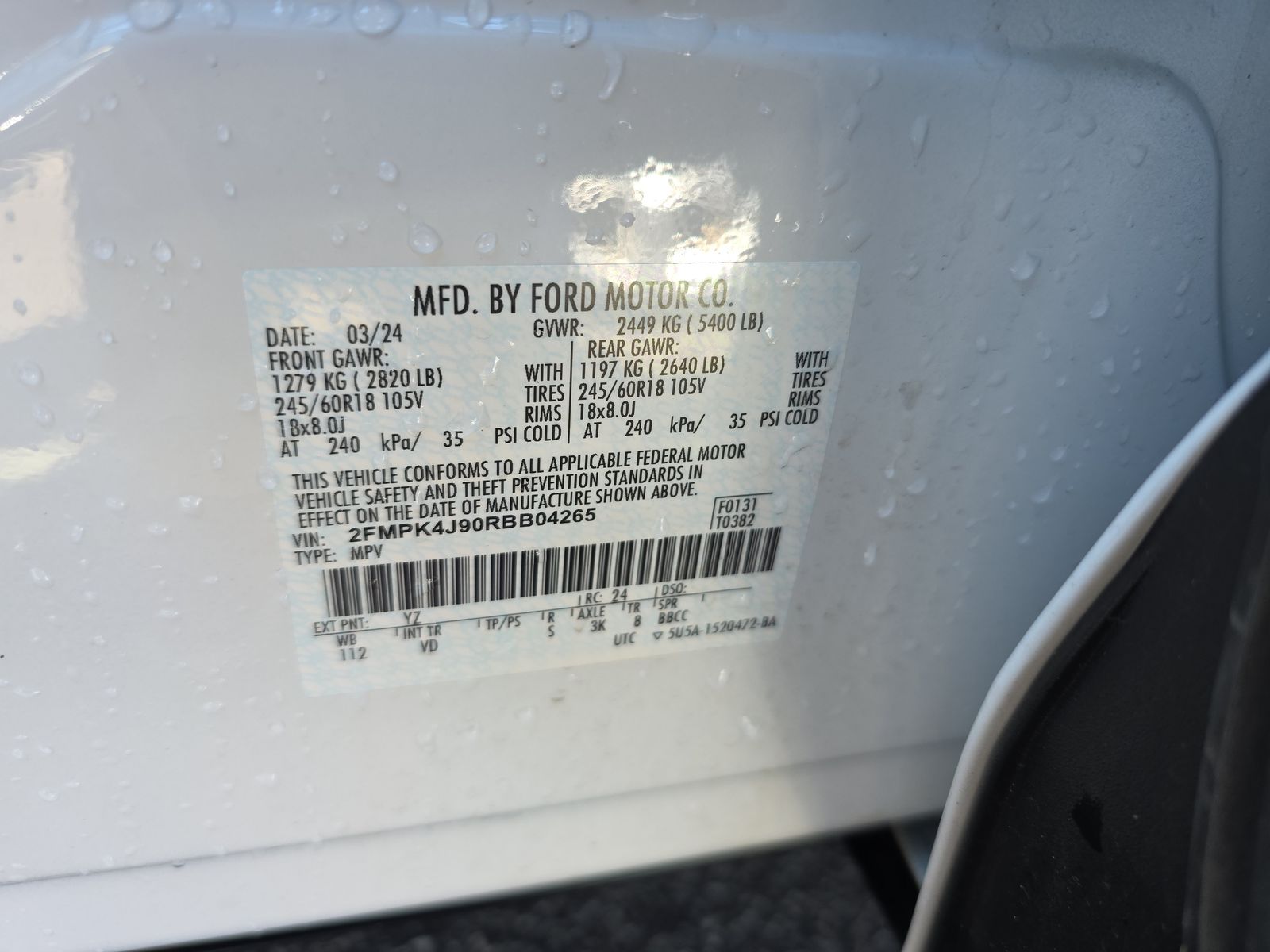 2024 Ford Edge SEL AWD