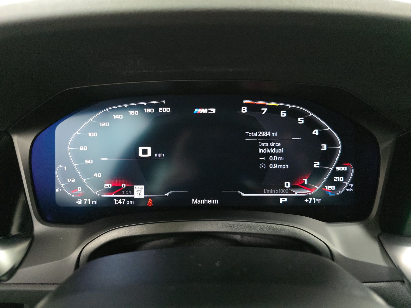 2022 BMW M3 Competition RWD