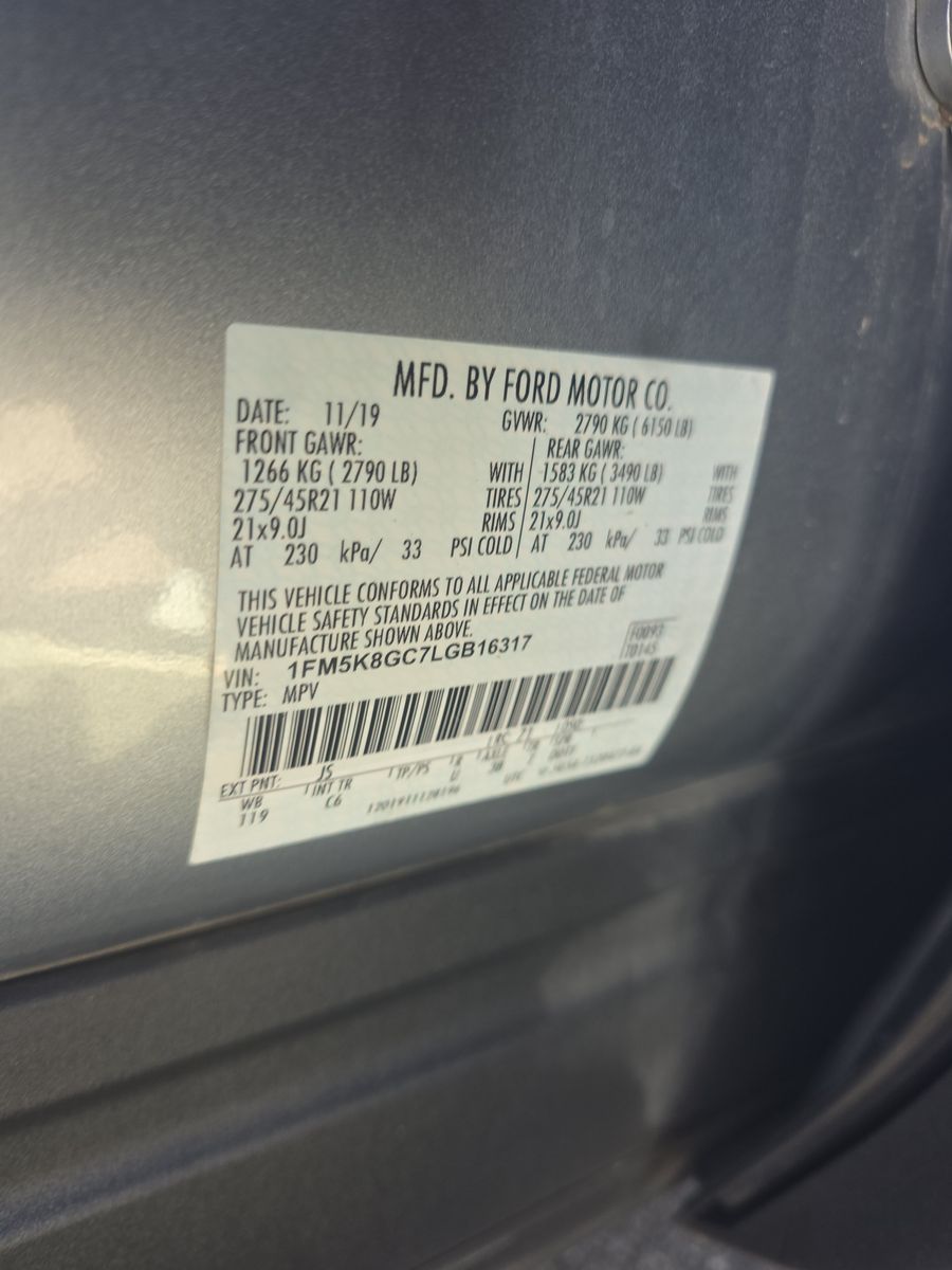 2020 Ford Explorer ST AWD